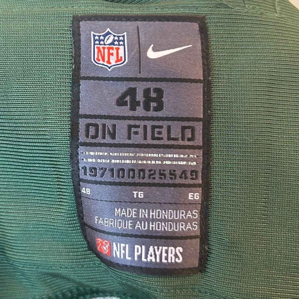 Nike Green Bay Packers Aaron Rodgers 12 On Field Jersey Mens 48 Green NFL